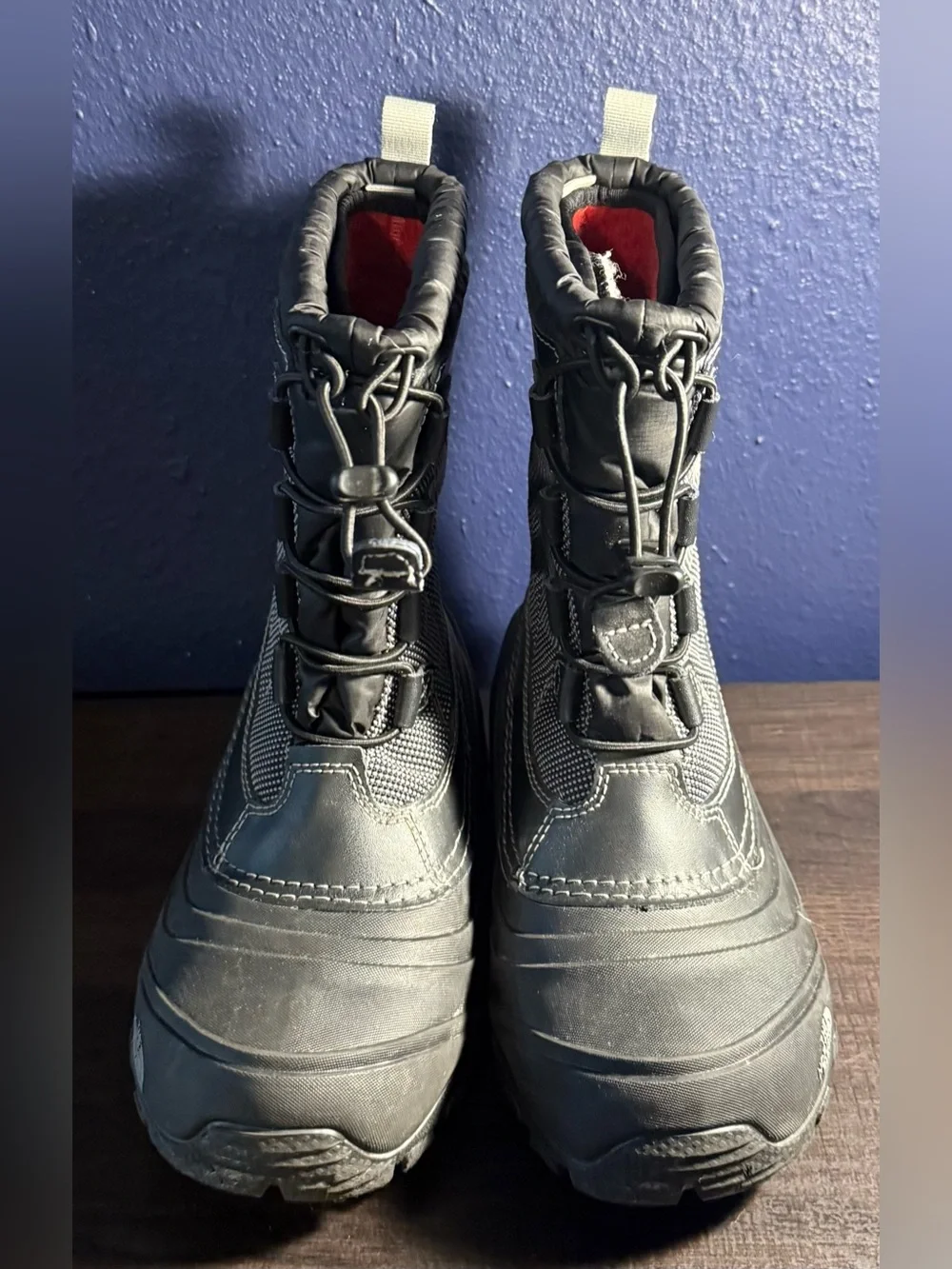 The North Face Kids Black Winter Snow Boots